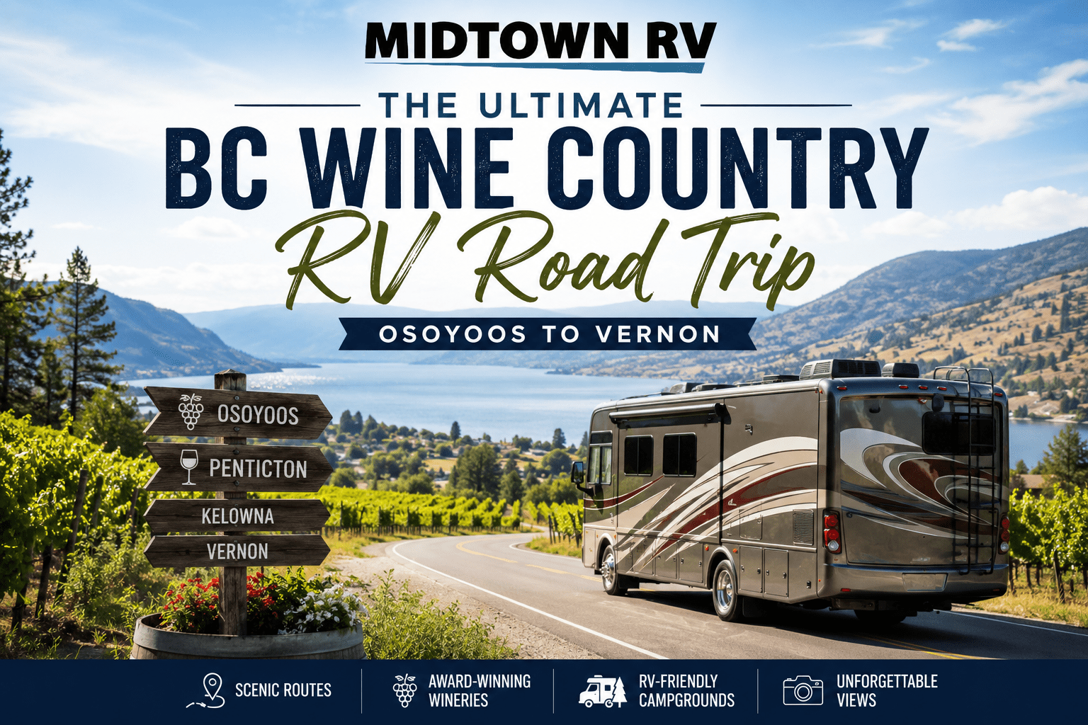Ultimate BC wine country RV road trip