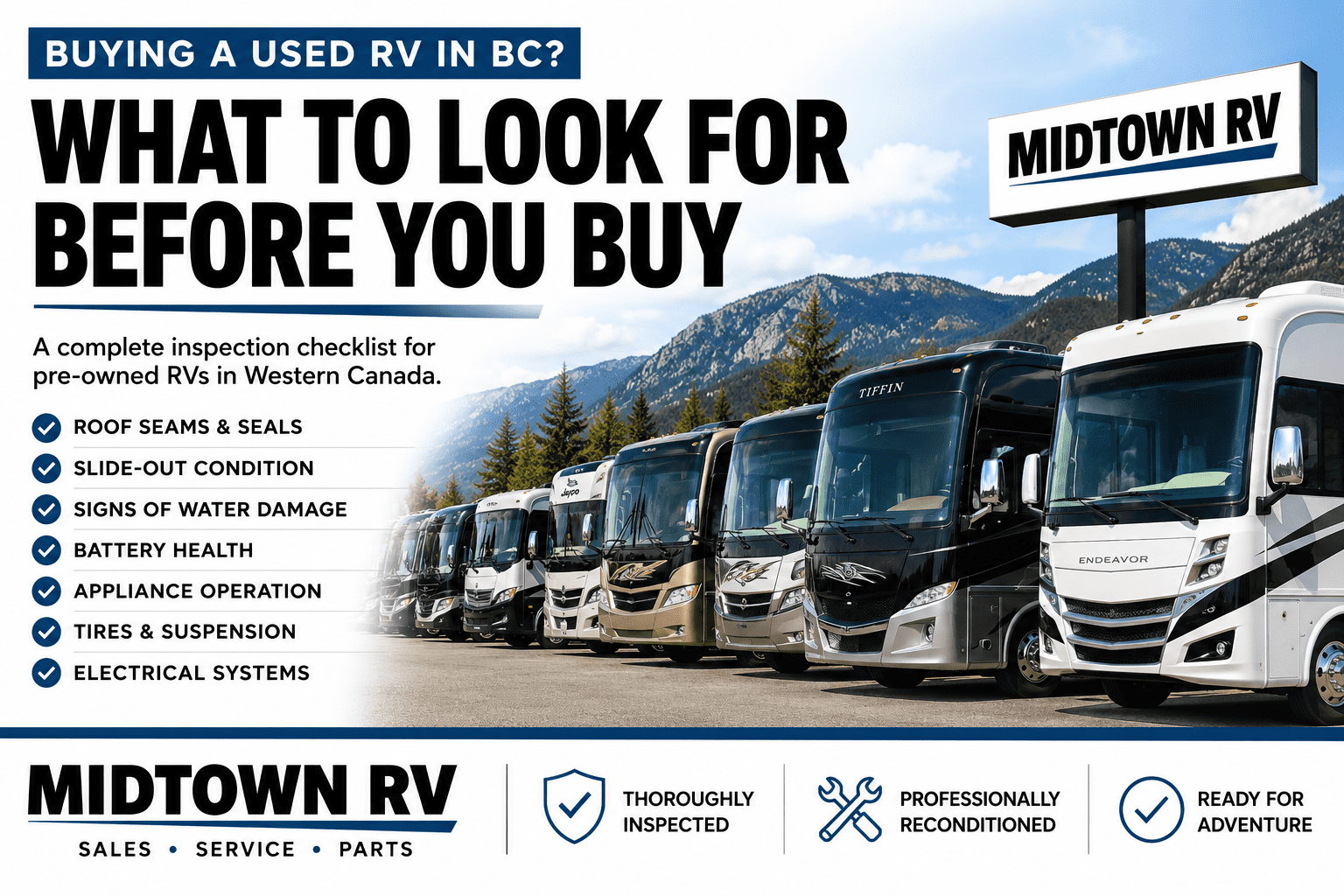 Buying a used Rv what to know before you buy