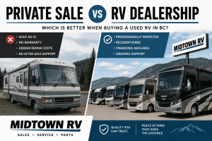 Private Sale Vs Dealer ship RV purchase