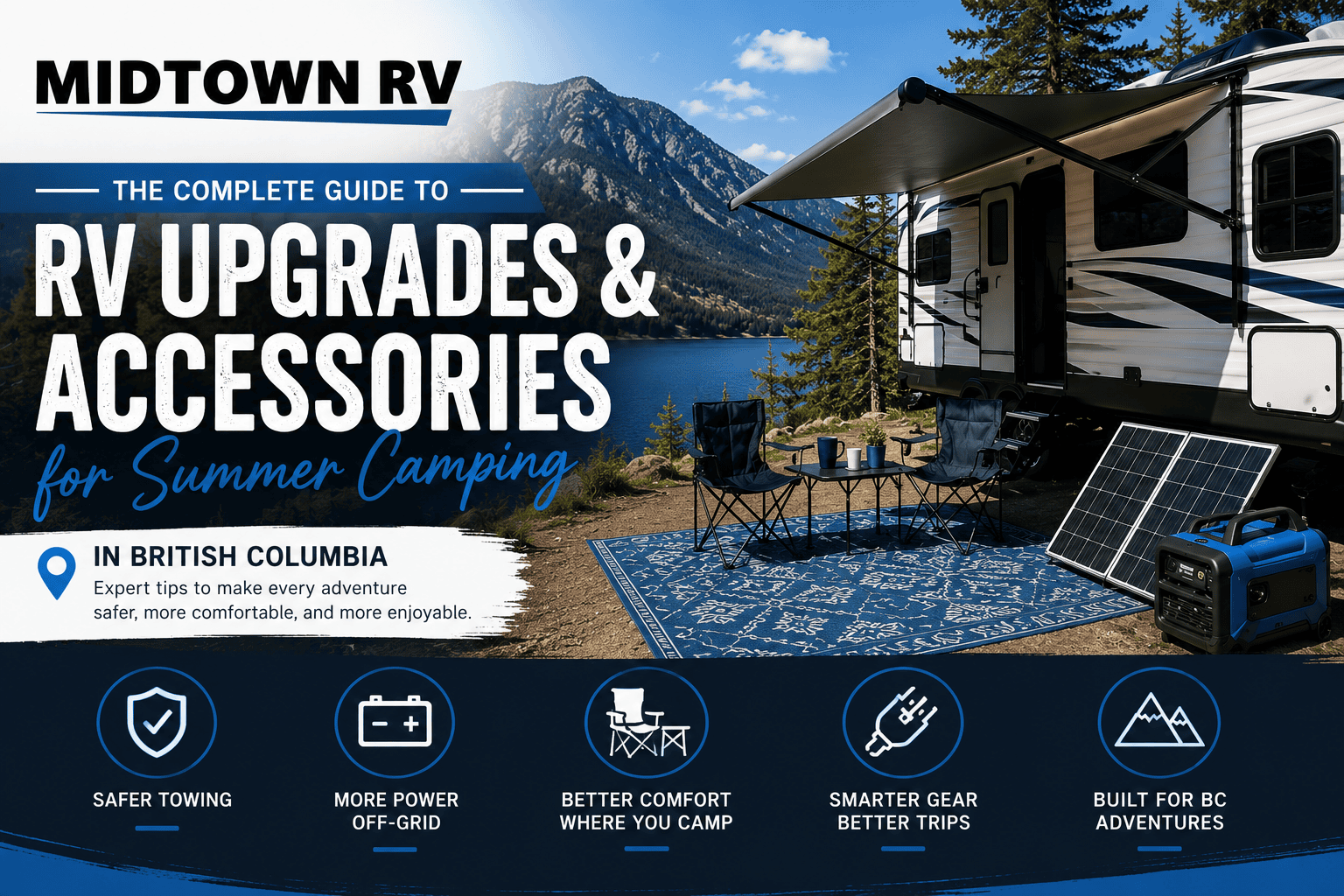RV upgrades and accessories